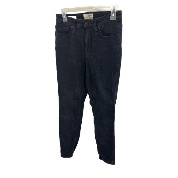 Universal Thread Womens Size 6 Black High Rise Skinny Jeans Stretch Denim Casual - Picture 1 of 6